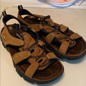 Leather Keen hiking sandals